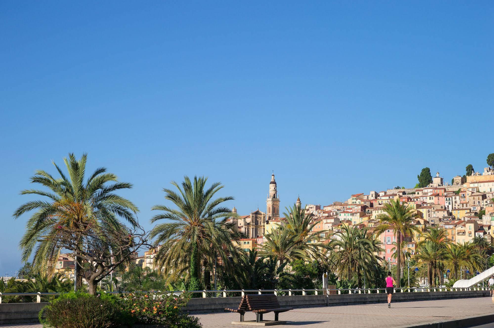 Residence Pierre & Vacances Les Rivages Du Parc Menton Exteriör bild